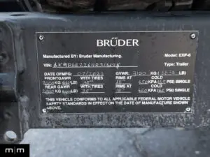 2022 Bruder EXP-6 GT Camp Trailer