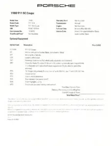 1980 Porsche 911 Super Carrera - Minerva Blue