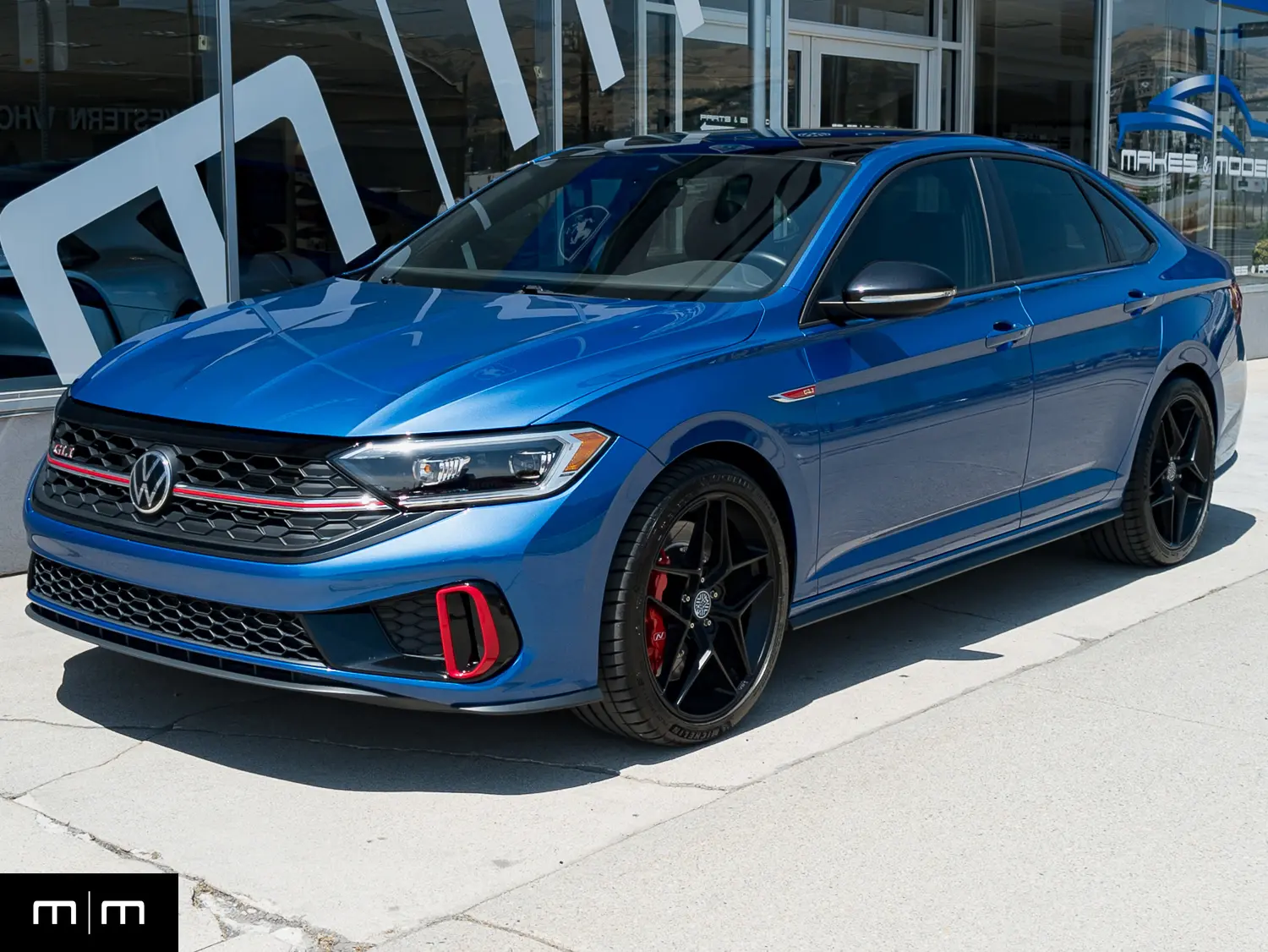 Rising Blue 2022 Volkswagen Jetta GLI