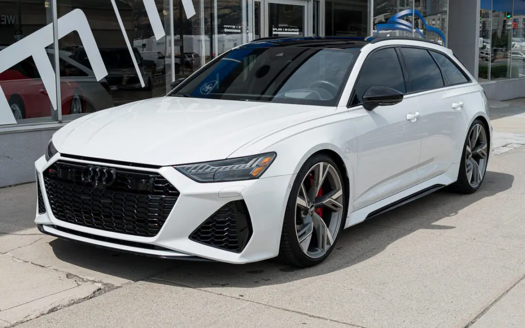 2021 Audi RS6 Avant – Glacier White Metallic