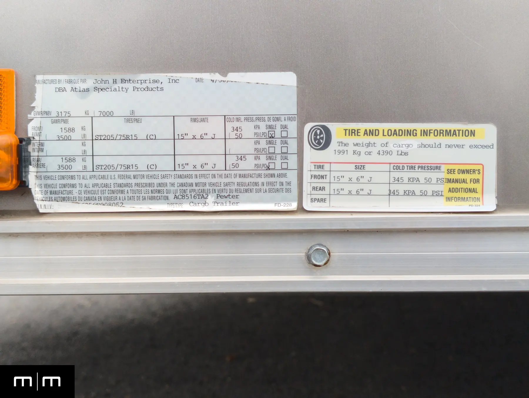 Atlas Specialty Products | Enclosed Trailer |