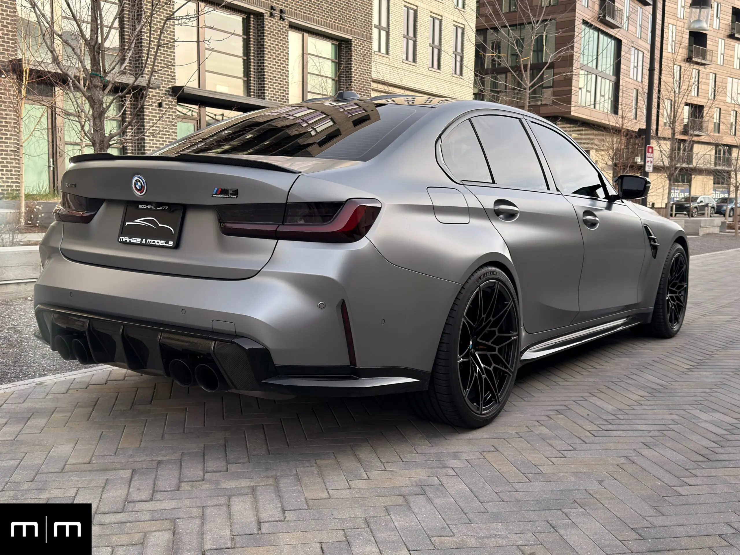 2023 BMW M3 COMP. | Ind. Frozen Grey Metallic | Trafuto Int. | X-Drive