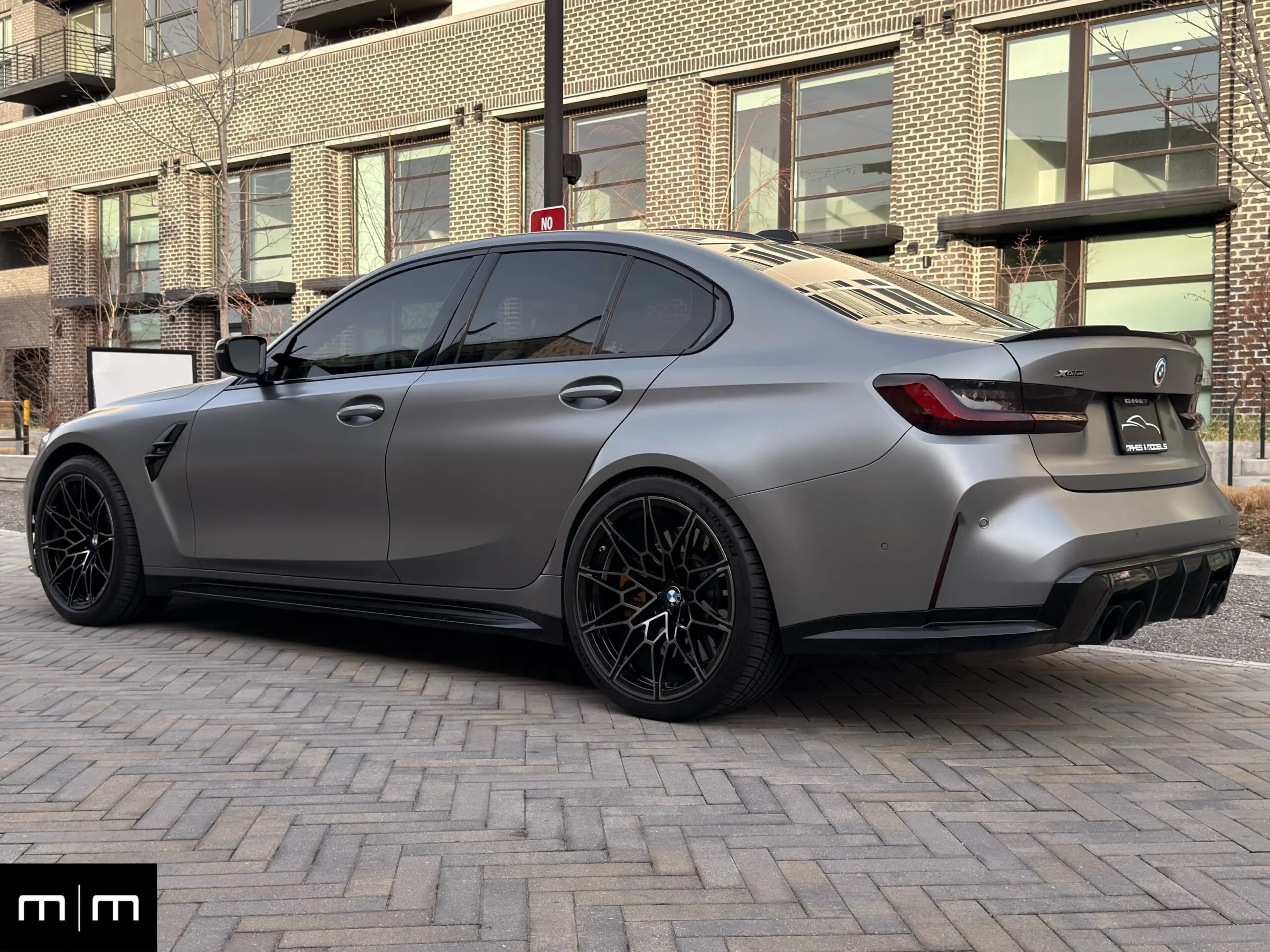 2023 BMW M3 COMP. | Ind. Frozen Grey Metallic | Trafuto Int. | X-Drive