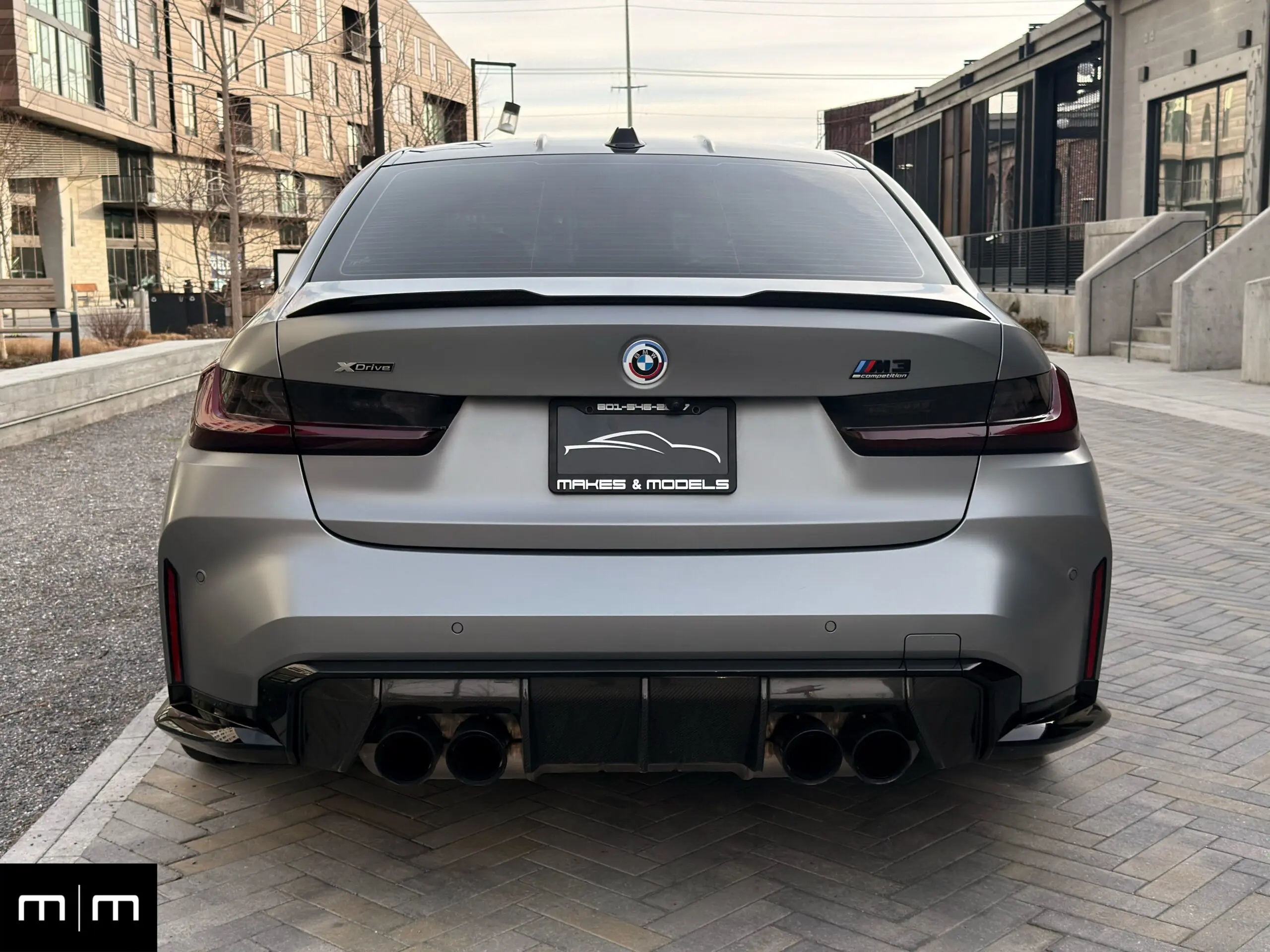 2023 BMW M3 COMP. | Ind. Frozen Grey Metallic | Trafuto Int. | X-Drive