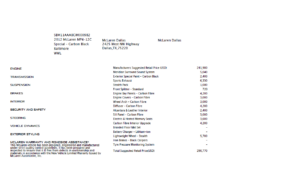 2012 McLaren MP4-12C