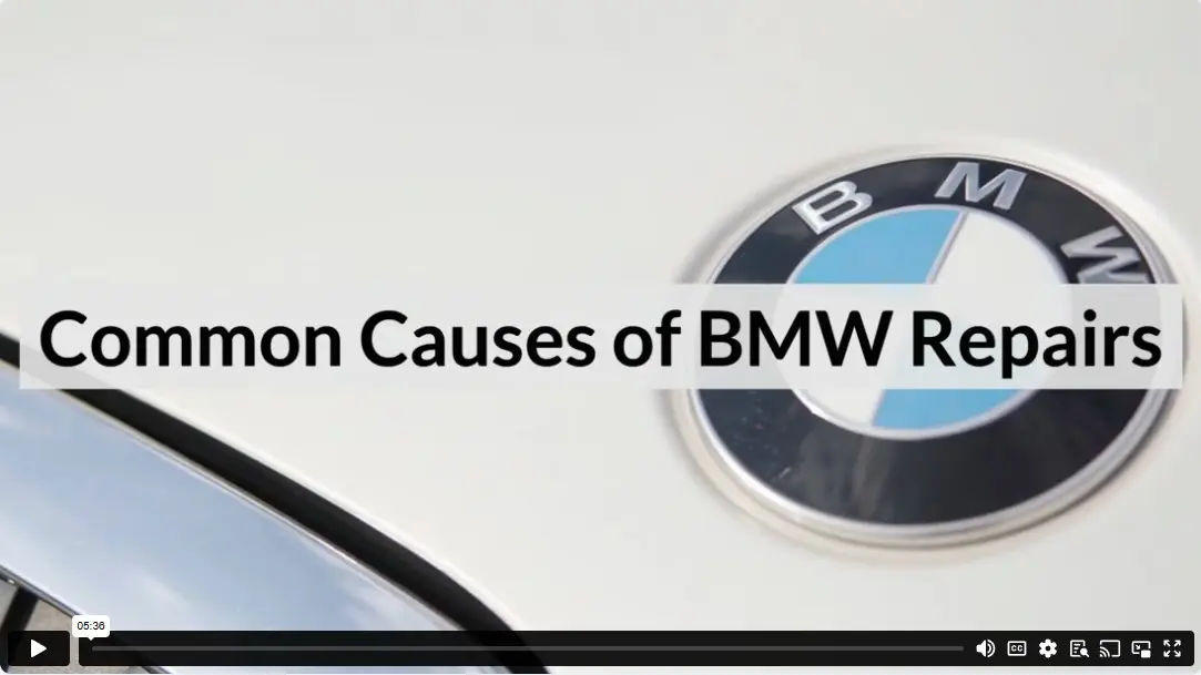 Common Causes of BMW Repairs
