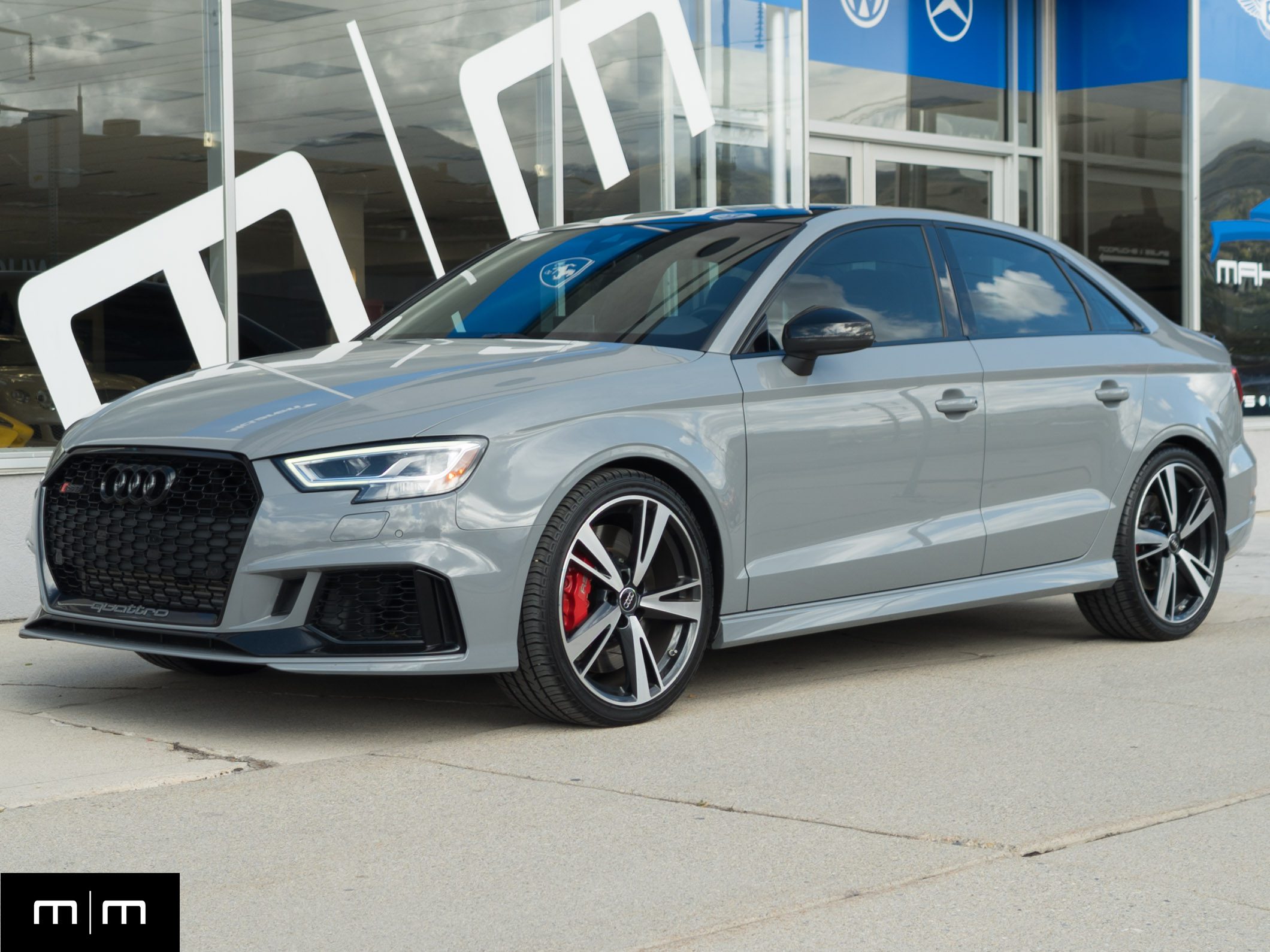 2020 Audi RS3 In Nardo Gray With A Black Leather Interior 2020 Audi RS3 In Nardo Gray With A Black Leather Interior