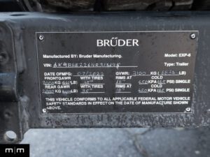 2022 Bruder EXP-6 GT Camp Trailer
