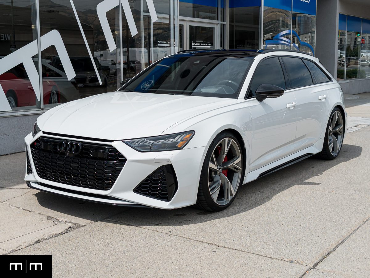 2021 Audi RS6 Avant – Glacier White Metallic