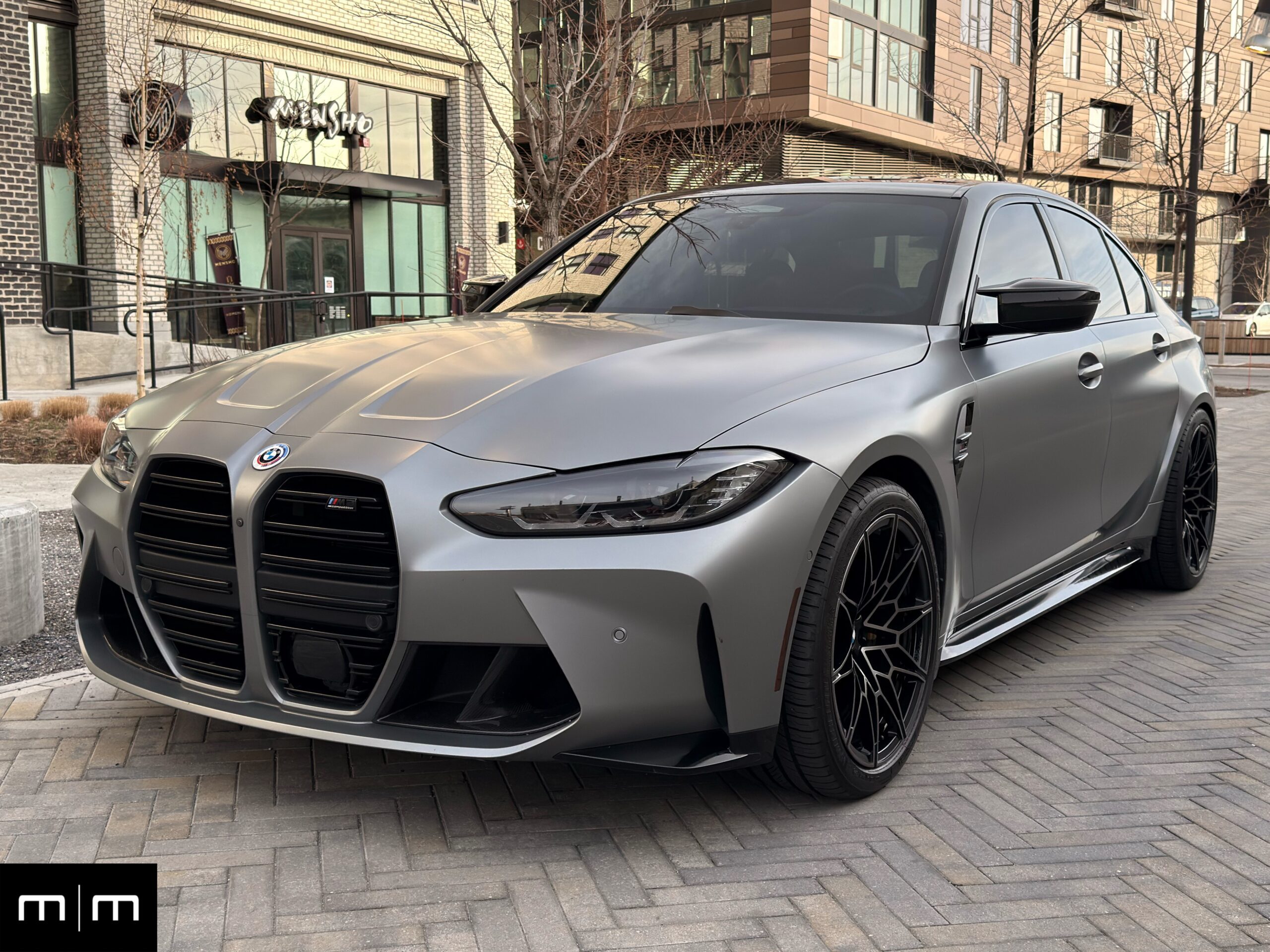 2023 BMW M3 COMP. | Ind. Frozen Grey Metallic | Tartfuo Int. | X-Drive