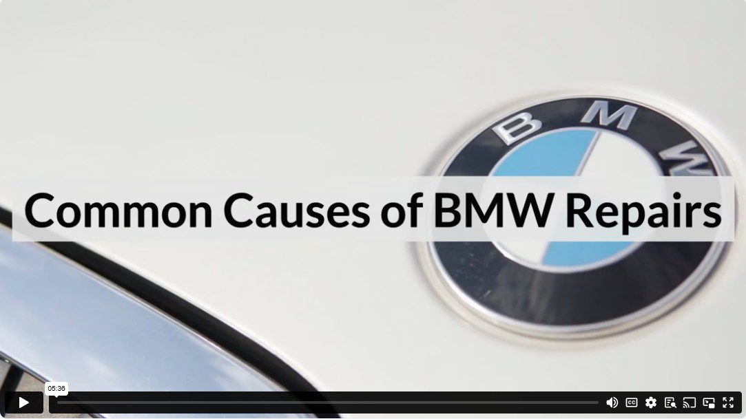 Common Causes of BMW Repairs