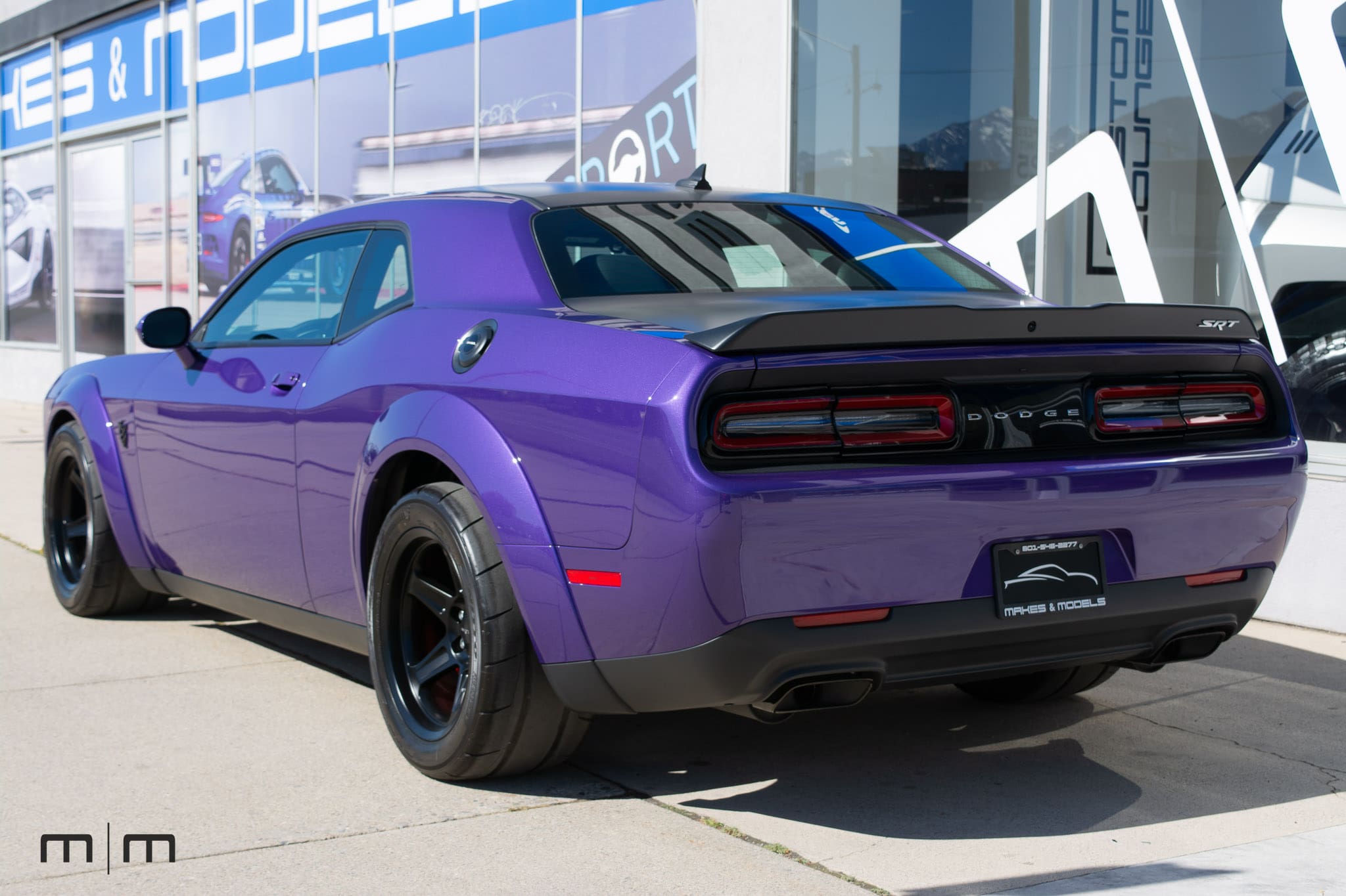 2018 Dodge Challenger SRT Demon | Plum Crazy | Demon Crate