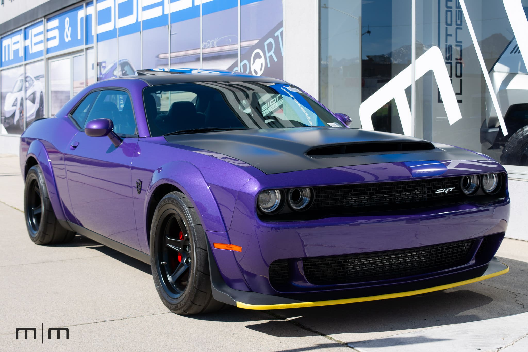2018 Dodge Challenger SRT Demon | Plum Crazy | Demon Crate