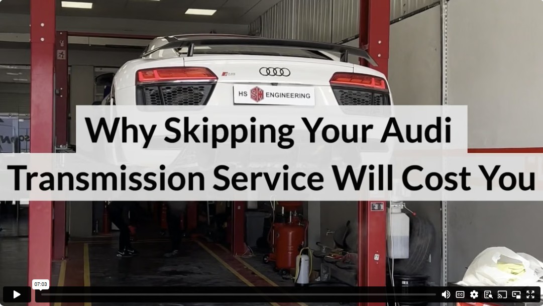 Why Skipping Your Audi Transmission Service Will Cost You