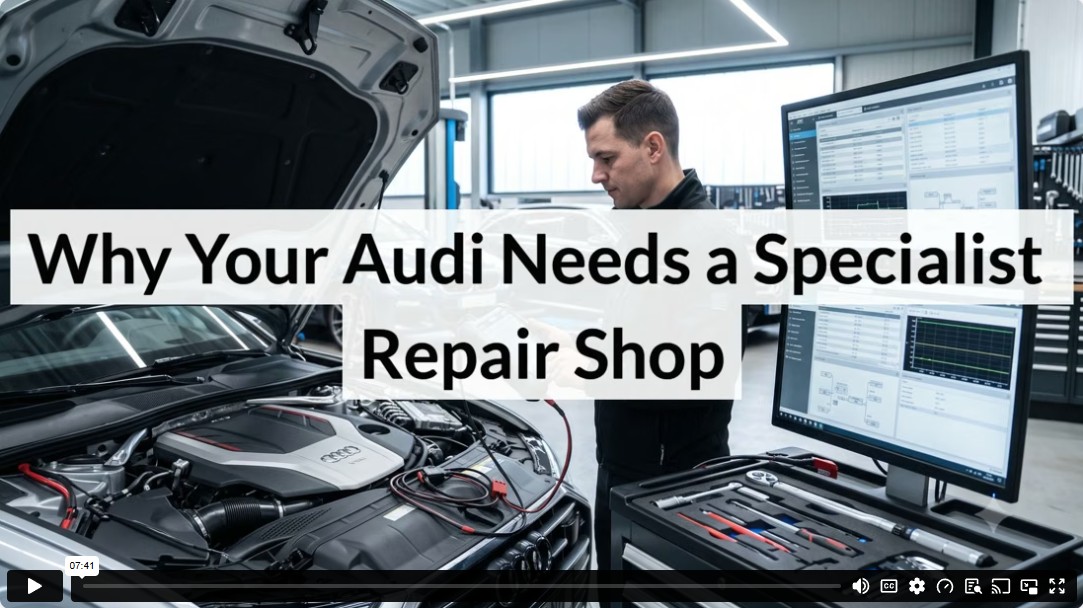 Why Your Audi Needs a Specialist Repair Shop